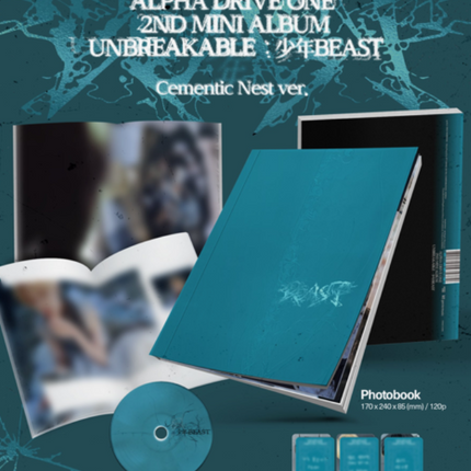 ALPHA DRIVE ONE - UNBREAKABLE : 少年BEAST 2nd Mini album Cementic Nest Ver.
