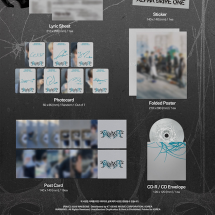 ALPHA DRIVE ONE - UNBREAKABLE : 少年BEAST 2nd Mini album Nest Ver. Candle Ver.