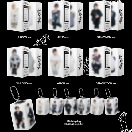 ALPHA DRIVE ONE - UNBREAKABLE : 少年BEAST 2nd Mini album Hissing Ver. (Member Selection))