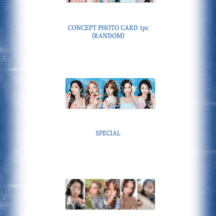 Red Velvet - Official MD Random Trading Card