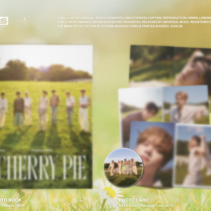 WHIB - CHERRY PIE 2nd Mini Album Photobook Ver. (DAYLIGHT  / MIDNIGHT / Set Ver)