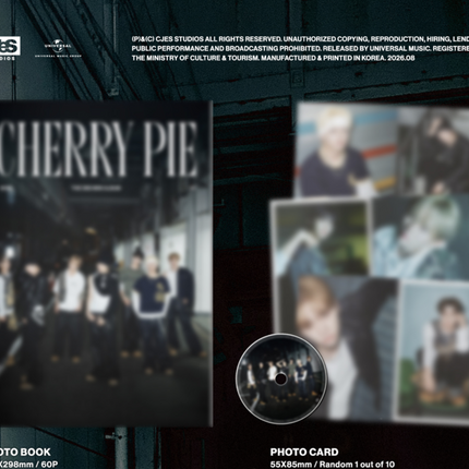 WHIB - CHERRY PIE 2nd Mini Album Photobook Ver. (DAYLIGHT  / MIDNIGHT / Set Ver)