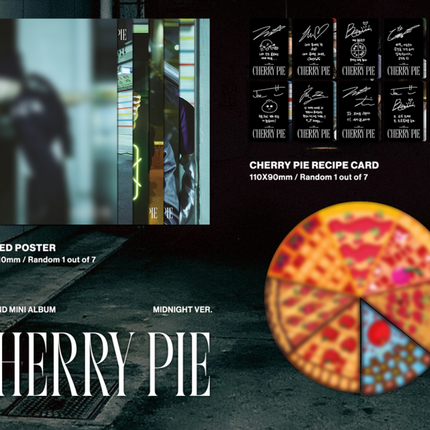 WHIB - CHERRY PIE 2nd Mini Album Photobook Ver. (DAYLIGHT  / MIDNIGHT / Set Ver)