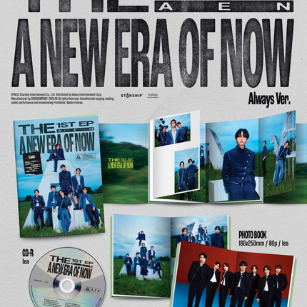AEN - A NEW ERA OF NOW 1st EP Album Photobook Always Ver.