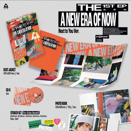 AEN - A NEW ERA OF NOW 1st EP Album Next to You Ver.
