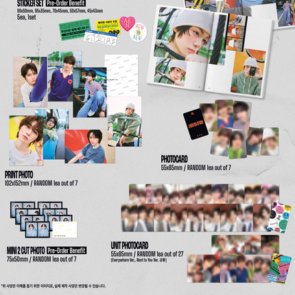 AEN - A NEW ERA OF NOW 1st EP Album Next to You Ver.