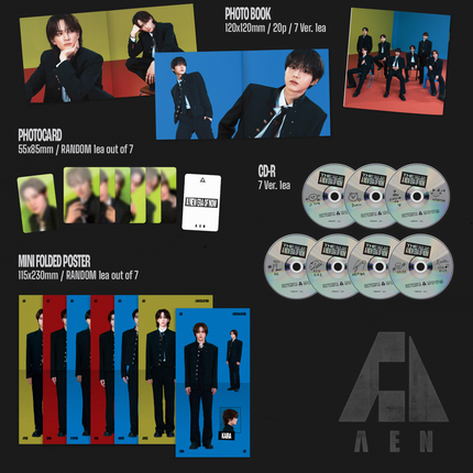 AEN - A NEW ERA OF NOW 1st EP Album Jewel  Ver.