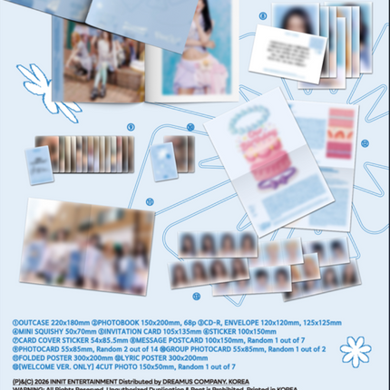 OURBIRTHDAY - Our Birthday 1st Single Album Photobook Ver. (WELCOME / PARTY / Set)