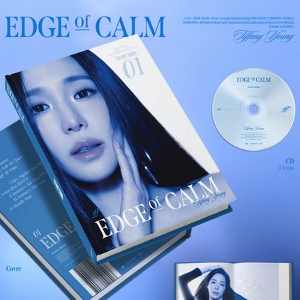 SNSD Tiffany - Young Edge of Calm 1st Full Album (Calm / Edge / Set Ver)