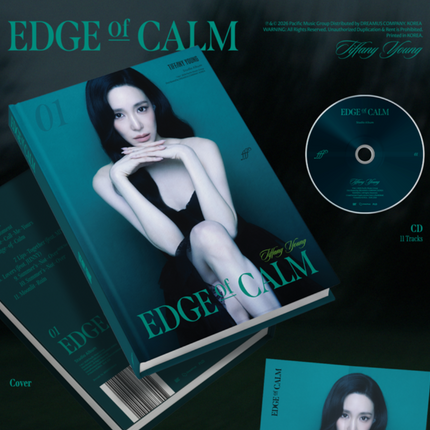 SNSD Tiffany - Young Edge of Calm 1st Full Album (Calm / Edge / Set Ver)