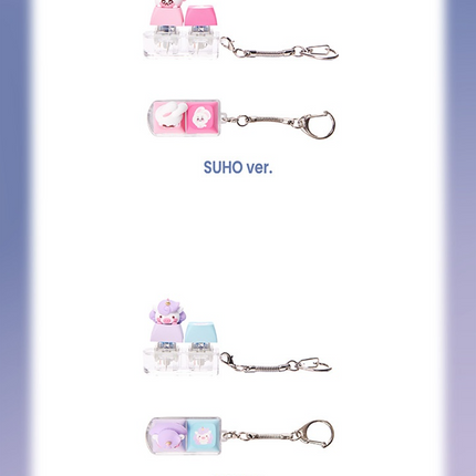 EXO - Official MD KEY CAP KEY RING