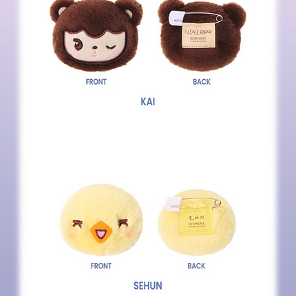 EXO - Official MD RANDOM DOLL BADGE