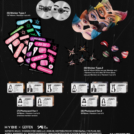 KATSEYE - WILD 3rd EP Album Member Ver (Member Selection)