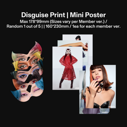 [SET] KATSEYE - WILD 3rd EP Album 2Ver Photobook + 5Ver Member All Set