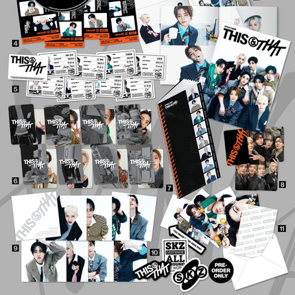 [SALE] Stray Kids - THIS & THAT 10th Mini Album Photobook Ver (THIS / THAT / Set)