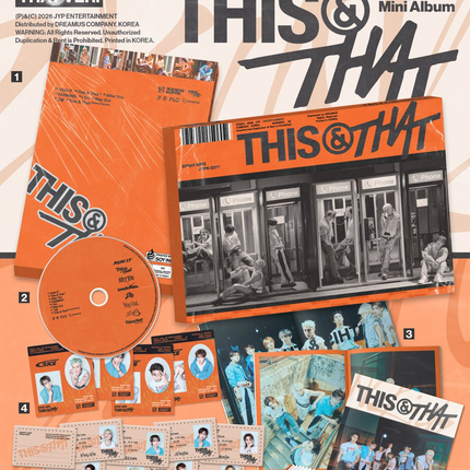 [SET][SALE] Stray Kids - THIS & THAT 10th Mini Album 2 Photobook + 8 & + FANS ALBUM Ver Set