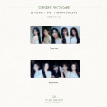 RESCENE - Dearest 2nd Single Album (Dear / Dewy / Set Ver)