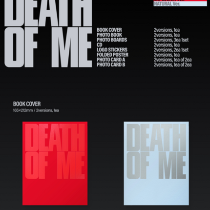 EVAN HEESEUNG - DEATH OF ME 1st Mini Album Photobook Ver.