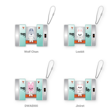 Stray Kids - [THIS & THAT] POP-UP STORE MD SKZOO CAPSULE ACRYLIC KEYRING