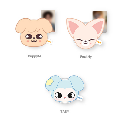 Stray Kids - [THIS & THAT] POP-UP STORE MD SKZOO PLUSH MAGNETIC HOLDER + Photocard Set