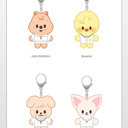 Stray Kids - [THIS & THAT] POP-UP STORE MD SKZOO COSTUME PLUSH KEYRING