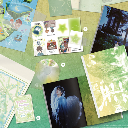 [SET] ONEWE - 面 : Unknown Atlas 3rd Full Album Unknown Atlas Ver + 面 Ver + Universe Ver