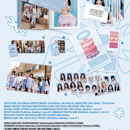 [SET] OURBIRTHDAY - Our Birthday 1st Single Album ALL SET