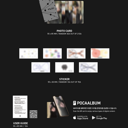 8TURN - 8.X 3rd Single Album POCAALBUM Ver.