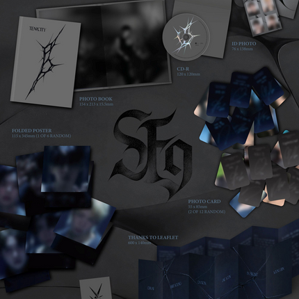 SF9 - TENACITY 2nd Full Album Photobook Ver. (TENACITY / LIGHTEN / INTEND / Set)
