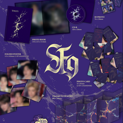 SF9 - TENACITY 2nd Full Album Photobook Ver. (TENACITY / LIGHTEN / INTEND / Set)