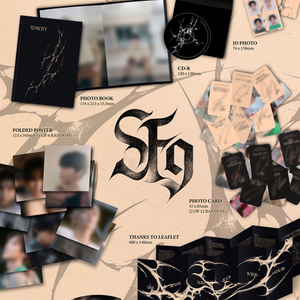 SF9 - TENACITY 2nd Full Album Photobook Ver. (TENACITY / LIGHTEN / INTEND / Set)