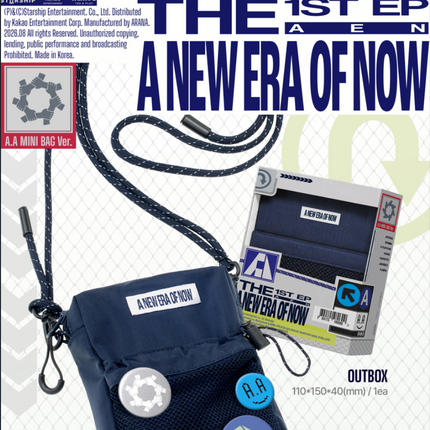 AEN - A NEW ERA OF NOW 1st EP Album A.A MINI BAG Ver.
