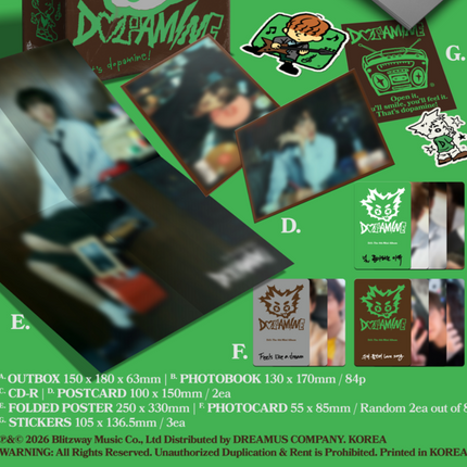 [SALE][SET] EXO D.O. - DOPAMINE 4th Mini Album FIZZ + POP Ver.