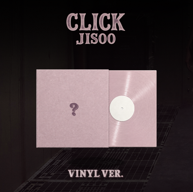 BLACKPINK JISOO - CLICK Single Album VINYL Ver. LP Ver.
