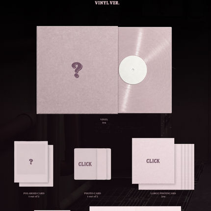 BLACKPINK JISOO - CLICK Single Album VINYL Ver. LP Ver.