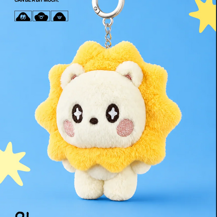 BIGBANG TAEYANG - TEAM01 Official MD Plush Keyring Ver.