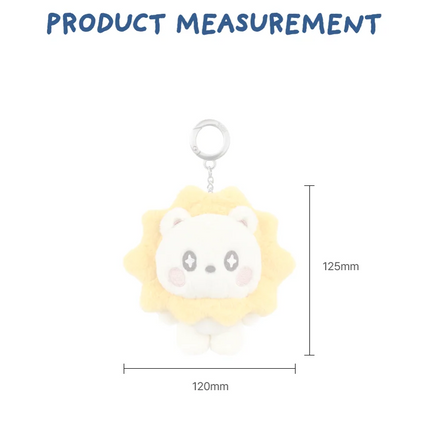 BIGBANG TAEYANG - TEAM01 Official MD Plush Keyring Ver.