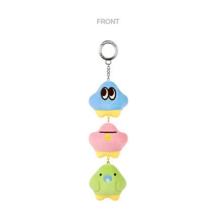 BIGBANG TAEYANG - TEAM01 Official MD RGB Plush Keyring Ver.