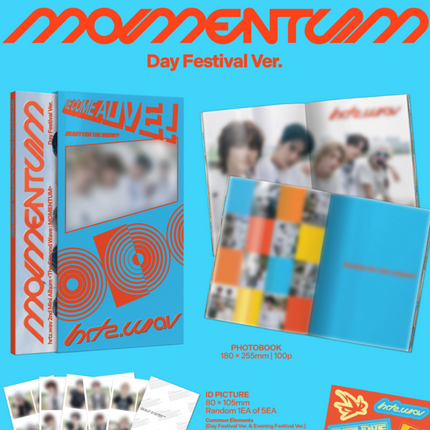 hrtz.wav - The Second Wave : MOMENTUM 2nd Mini Album Photobook Ver.