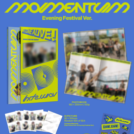 hrtz.wav - The Second Wave : MOMENTUM 2nd Mini Album Photobook Ver.