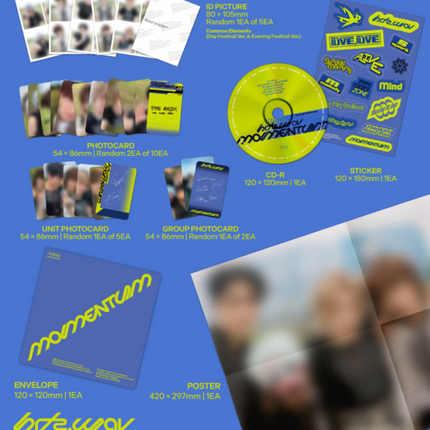 hrtz.wav - The Second Wave : MOMENTUM 2nd Mini Album Photobook Ver.