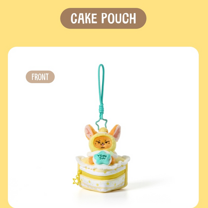 TXT YEONJUN - HBD HWANG CHOON Cake Pouch + Photocard Set. TOMORROW X TOGETHER