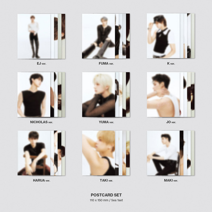 &TEAM - Mark on Me KR 2nd Mini Album SOLO Ver. (Member Selection / Set)