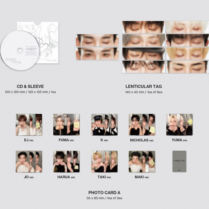&TEAM - Mark on Me KR 2nd Mini Album SOLO Ver. (Member Selection / Set)