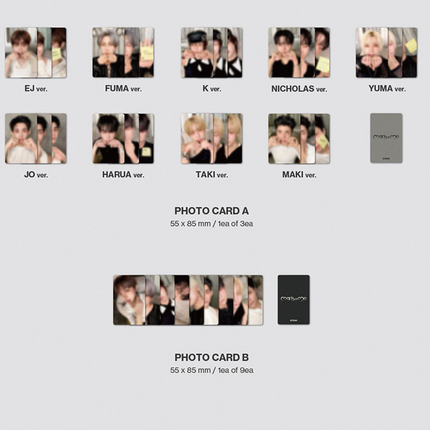 &TEAM - Mark on Me KR 2nd Mini Album SOLO Ver. (Member Selection / Set)