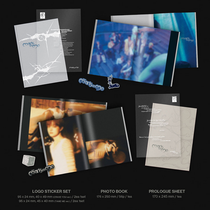 &TEAM - Mark on Me KR 2nd Mini Album Photobook Ver (CRAVE YOU / TAME ME / Set Ver)