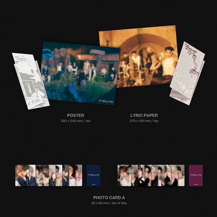 &TEAM - Mark on Me KR 2nd Mini Album Photobook Ver (CRAVE YOU / TAME ME / Set Ver)