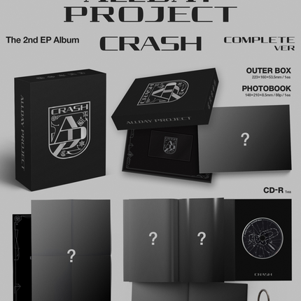 [SET] ALLDAY PROJECT - CRASH 4th Mini Album COMPLETE + 5 LITE + 5 FOCUS ALL Set Ver.