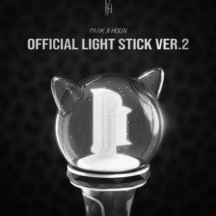 PARK JI HOON - Official Light Stick VER.2 + Photocard. PARK JIHOON