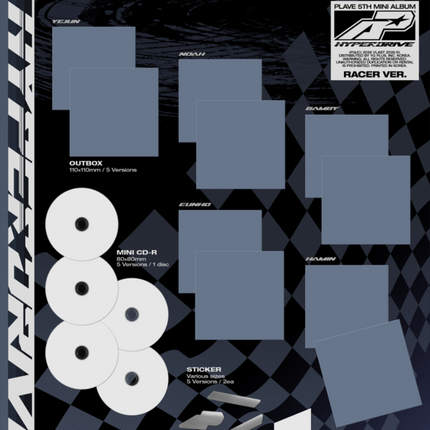 PLAVE - HYPERDRIVE 5th Mini Album Racer Ver. (Member Selection)